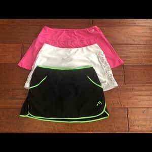 Tennis Skirts / Skorts Lot (3) Sz S